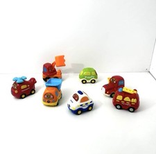 VTECH TOOT TOOT VEHICLE BUNDLE LIGHTS & SOUNDS POLICE - FIRE ENGINE ETC