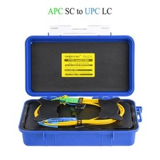 Fiber Optic Cable Tool OTDR Launch Cable Box 1km SC/APC-LC/UPC SM Single Mode