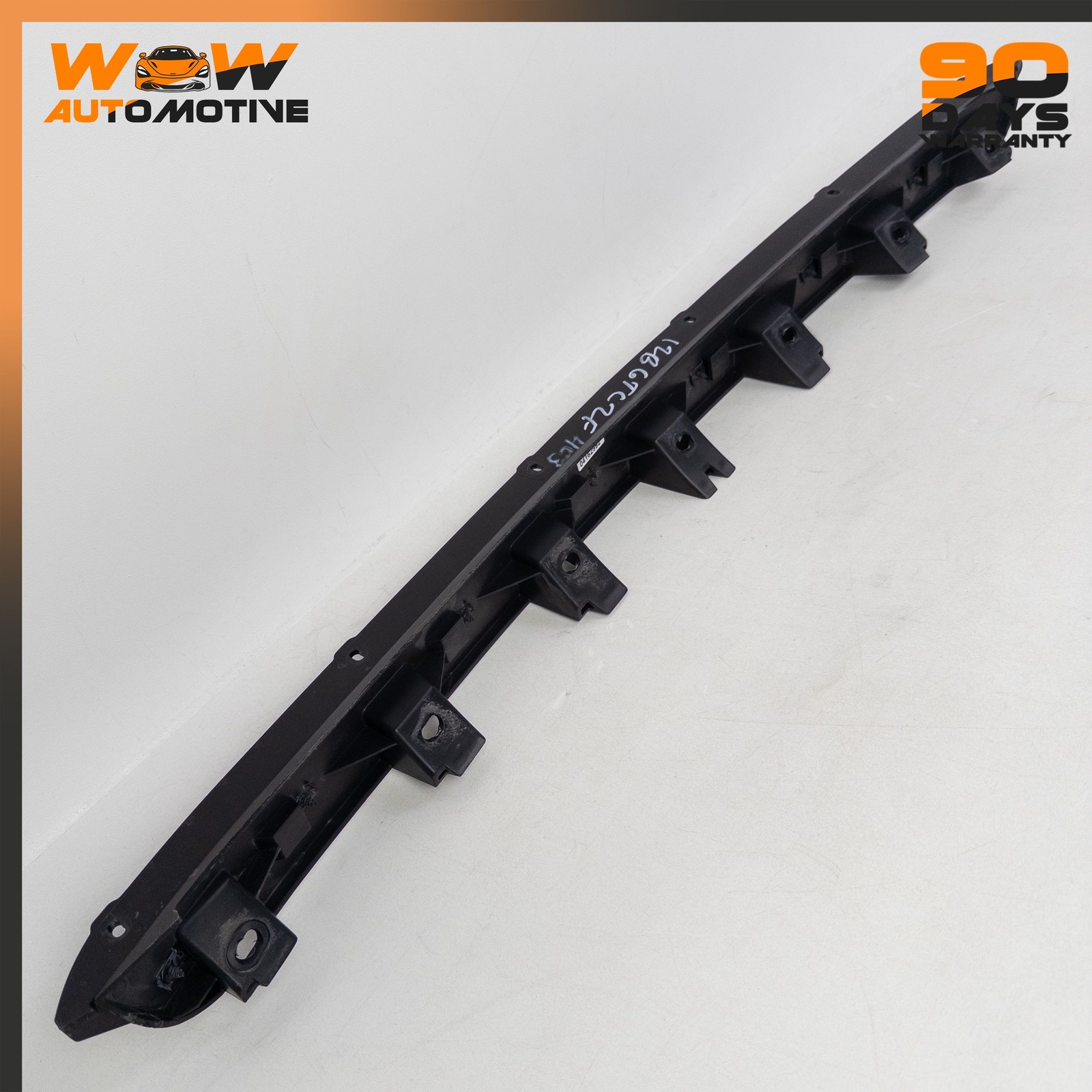 12-17 BENTLEY CONTINENTAL GTC FRONT UPPER RADIATOR GRILLE BRACKET BLACK OEM