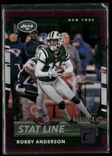 2017 Donruss #71 Robby Anderson Stat Line Season #/140