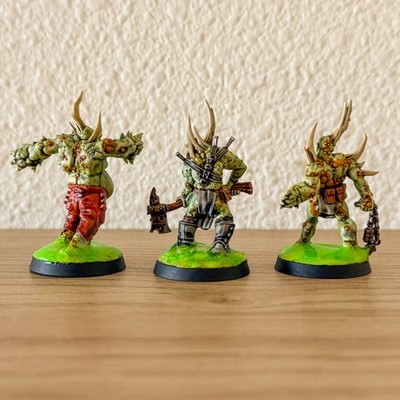 Warhammer 40k Death Guard - Painted Poxwalkers - Item 437-6 | eBay