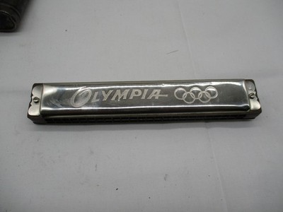 Olympia Chromatische Harmonica   Mundharmonika   C   17,5 cm