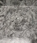 Vintage Pyrex Lid Clear 474-C Round Tab Handles Replacement 7.5" Casserole