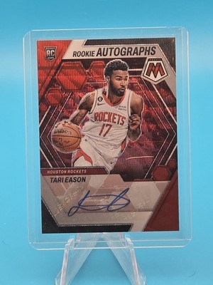 2022-23 Panini Mosaic - Rookie Autographs RED WAVE Tari Eason #RA-EAS (AU, RC)