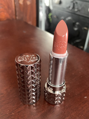 RARE NWOB Kat Von D LOLITA II Studded Kiss Lipstick Limited Edition Silver Tube 
