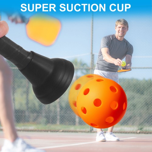 Pickleball Ball Retriever, 2 Pcs Pickleball Upper Suction Cup Grabber, Blue - Picture 3 of 7