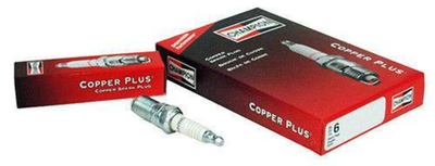 #ad 6 PACK GENUINE CHAMPION RC12YC SPARK PLUG COPPER PLUS 71 $19.95