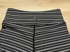 ZYIA Active Black Aztec Adrenaline Crop Leggings Size 6-8 Womens