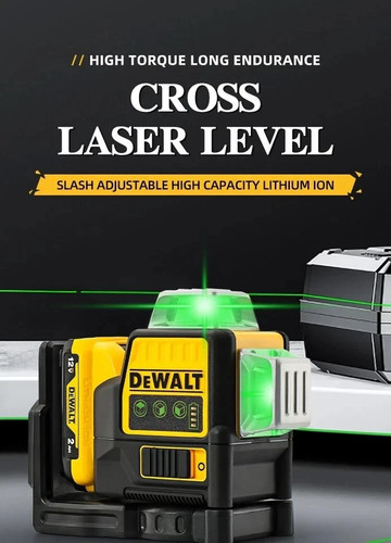 DeWalt DW089LG 12V Green Line 3 x 360 Laser Level Laser Battery+Charger USA NEW - Picture 17 of 23