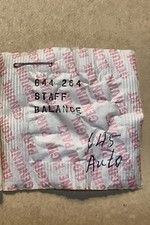 Factory NOS Elgin Balance Staff For Grade 645 Shockmaster Self-Winding Automatic