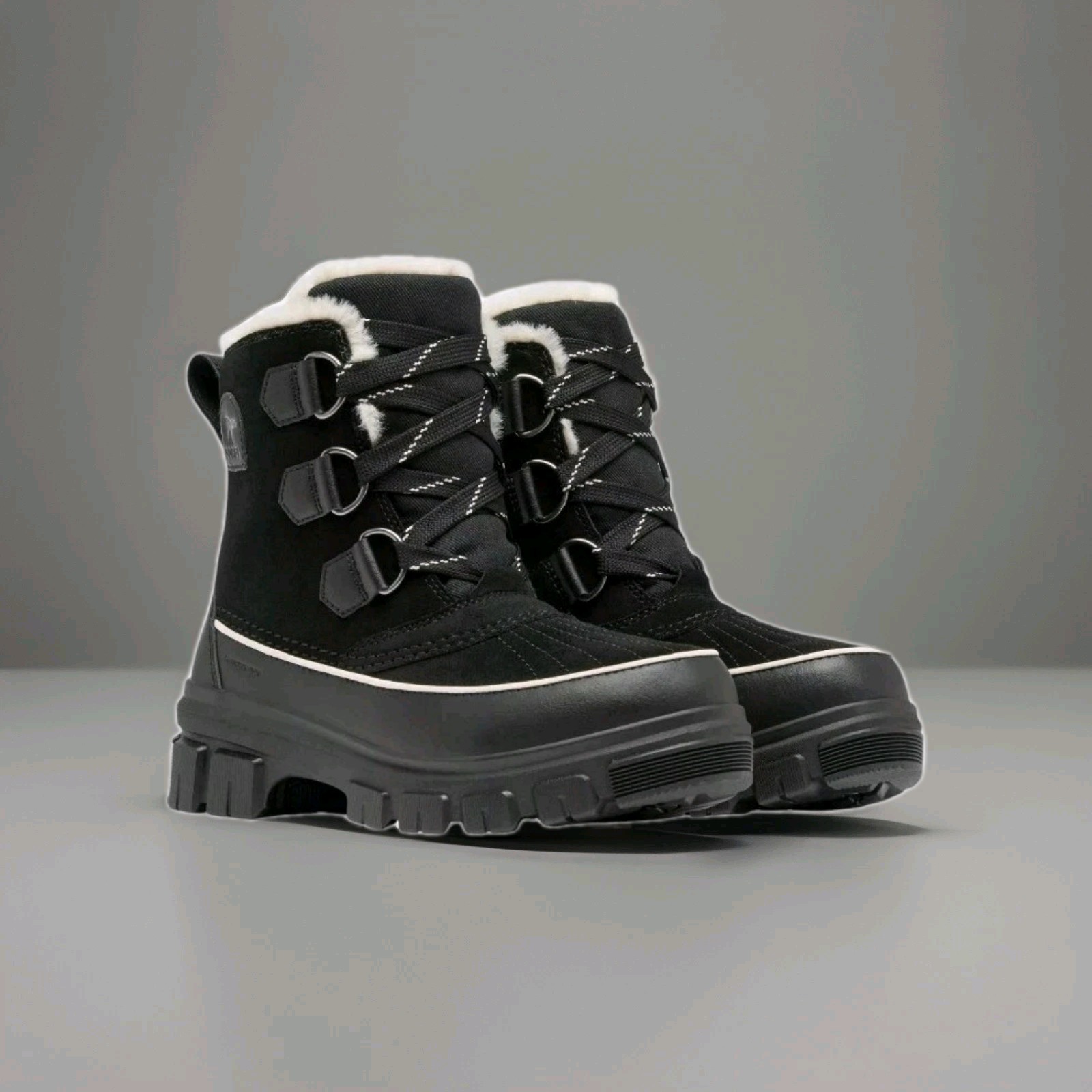 NEW Wmn's SZ 8, Sorel Tivoli V WP Boots Waterproof Insulate NL5113-010 BLACK