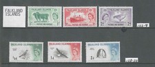 FALKLAND ISLANDS STAMPS MLH -Scott #122-124 & 128-130 - Great Value-Take a Look!