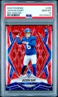 Z257 2025 Panini Phoenix  Rookies Jaxson Dart #200 Red Winter /399 (RC) - PSA 10