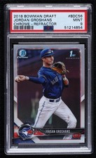 2018 Bowman Draft Chrome Refractor Jordan Groshans #BDC-56 PSA 9 MINT 0ed0