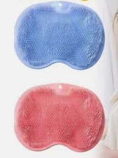 Foot Back Scrubber Exfoliating Silicone Massager Pad Cleaning Mat Bath Shower US
