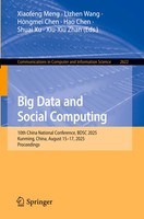 Big Data And Social Computing Xiaofeng Meng (U. A.) Taschenbuch Xv Englisch 2025