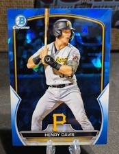 2023 Bowman Sapphire Edition - Chrome Prospects Henry Davis #BCP-14 (RC)