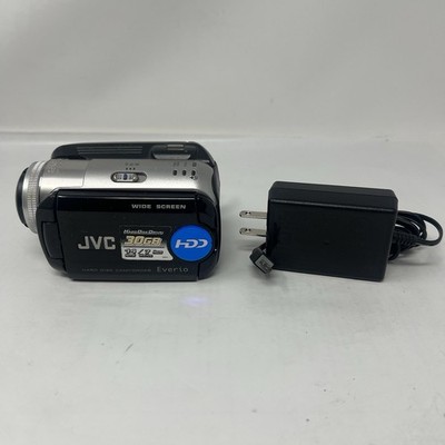 JVC GZ-MG330HU Everio Hybrid Camcorder Video Camera 30 GB Storage No Battery