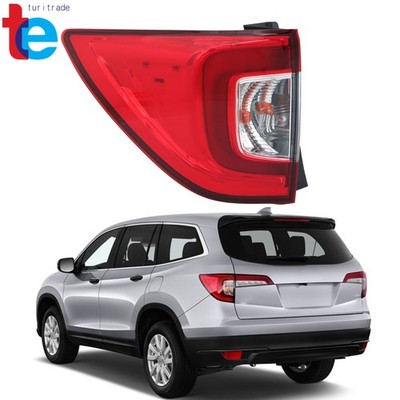 For Honda Pilot  2019-2022 Red Clear LED Tail Light Replacement Outer - Driver