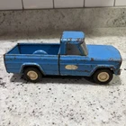 Vintage Tonka Mound Minn Pressed Metal Pickup Truck Jeep Blue