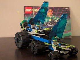 Vintage (1995) LEGO Space Unitron set 1787 Crater Cruiser - RARE