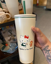 2026 Starbucks Hello Kitty Cold Cup Tumbler Limited Edition Brand - New In Box