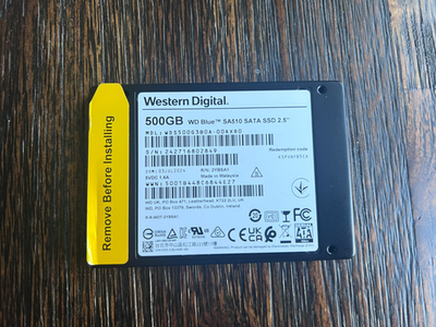 Western Digital 500GB,Internal,2.5 inch (WDBNCE5000PNC-WRSN) Solid