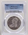1827 Capped Bust Half Dollar - PCGS F12 - #6144.12/56037256