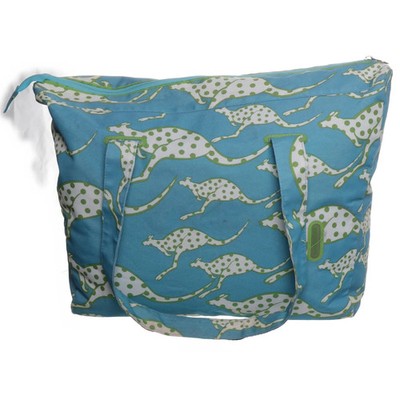 Chiemsee, Handtasche, Unisex (Erwachsene), Blau/Grün/Weiß, 56, 14, 37 cm #lVx