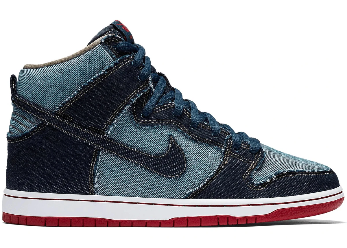 Nike Reese Forbes x SB Dunk High Denim for Sale | Authenticity