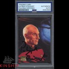 Patrick Stewart signed 1994 Skybox Card #48 PSA DNA Slab Sta