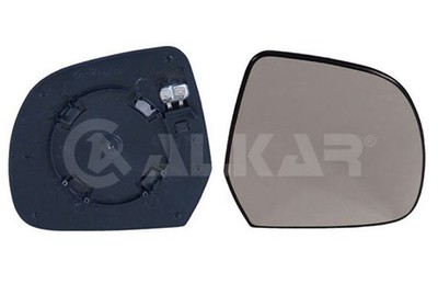 ALKAR 6432586 Spiegelglas, Außenspiegel für DACIA,NISSAN
