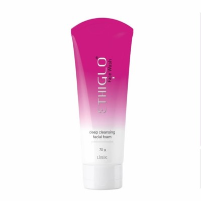 Ethiglo Deep Cleansing Facial Foam Face Wash - Healthy Soft and Smooth Skin 70g