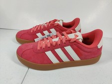 Adidas VL Court 3.0 Women's 7.5 Scarlet Pink W sneaker shoe casual