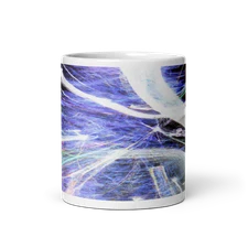 Festive Lights & Ribbons Ceramic 11oz Mug