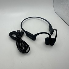 SHOKZ OpenRun S803 Open-Ear Bone Conduction Sport Headphones W / Cable Black