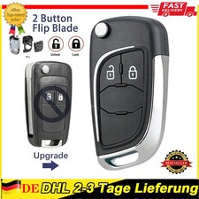 2 Tasten Klapp Schlüssel Gehäuse Für OPEL INSIGNIA A ASTRA-J CASCADA CORSA MOKKA