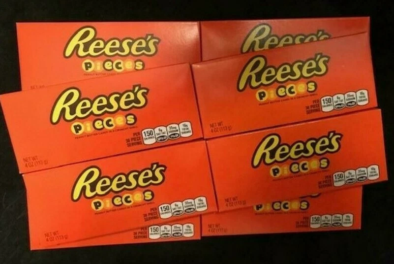 Reese's Pieces Peanut Butter Candy - Theater Box