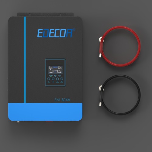 7000VA 48V Wechselrichter Hybrid Inverter Off-grid PV 55-450V MPPT 110A WIFI APP - Bild 12 von 13