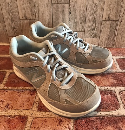 New Balance 877 Womens 8.5 D Walking Grey White Sneakers Made in USA - Picture 4 of 6
