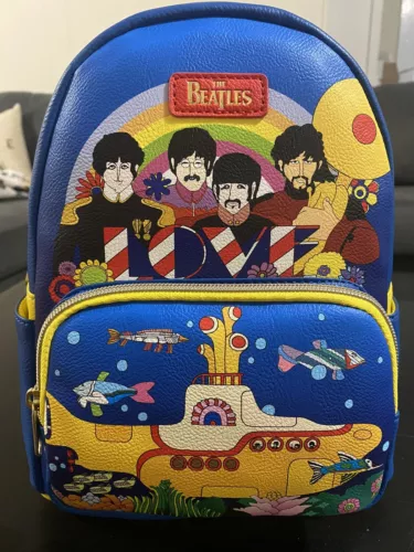FUNKO 2022 Walmart Exclusive The BEATLES YELLOW SUBMARINE Mini Backpack New NWT