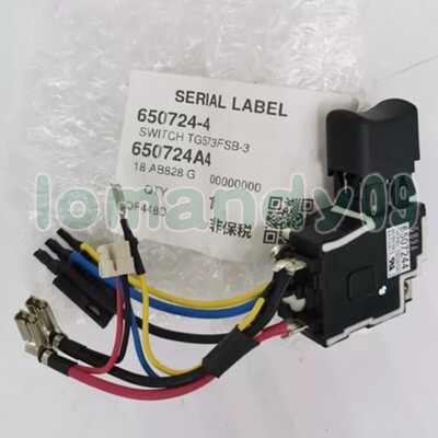 OEM Switch 650724-4 For Makita DHP458 BDF458 DDF458,BHP458Z,DDF458RFE,BHP450RFE