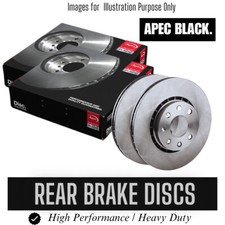Brake Discs Pair Rear FOR VW ATLAS 3.6 19->ON Petrol Performance