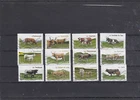 France 2014 Cows Complete Set Of 12 Stamps Stamped