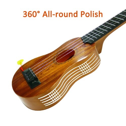 Kids Toy Ukulele Kids Guitar with Pick Musical Toy 17 Inch 4 Strings Educational - Bild 12 von 22