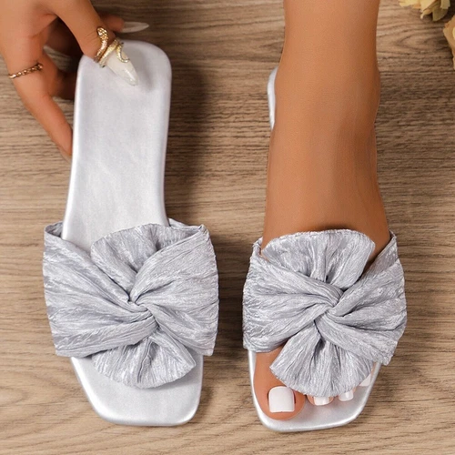 Summer Woman Slippers Casual Slides Ladies Flat Shoes Peep Toe Beach Sandals - Picture 1 of 23