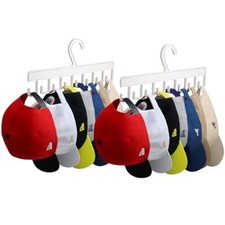 Muchfun 2Pcs Hat Hangers for Closet, Hat Organizer for Baseball Caps, Hat