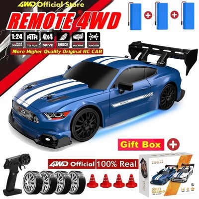 4WD RC Drift Car Remote Control Racing 4x4 RTR Toy Vehicle for Kids & Adults