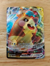 Morpeko Vmax 080/202 Sword & Shield- NM Ultra Rare Full Art Pokémon Card 