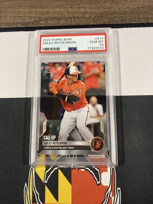 Adley Rutschman Rookie Card | 2022 Topps Now | Rookie Call-Up #214